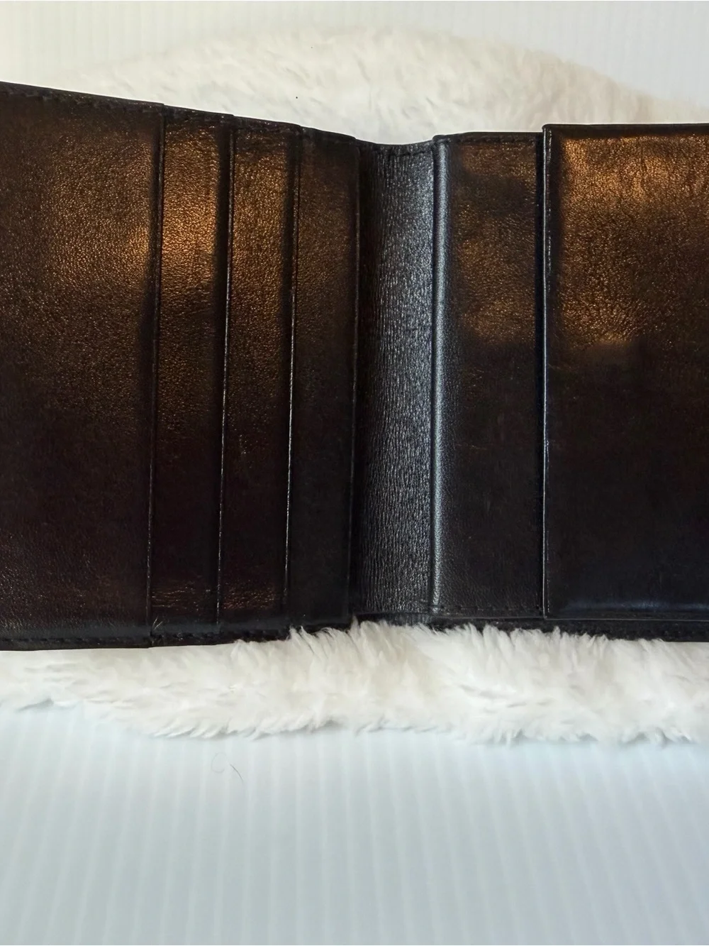 MCM Black Visetos Bifold Men’s Wallet